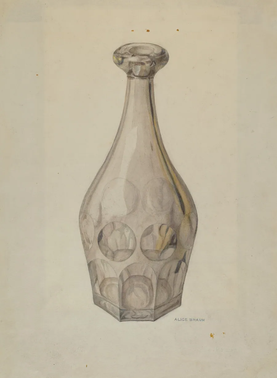 Decanter (Ashberton Pattern) by Alice Braun