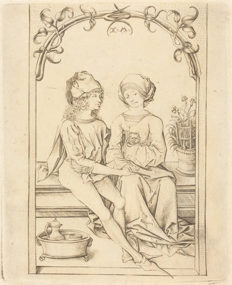 The Lovers by Israhel van Meckenem