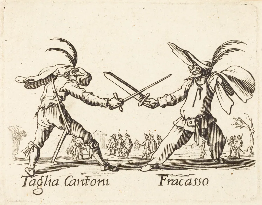 Taglia Cantoni and Fracasso by French 17th Century