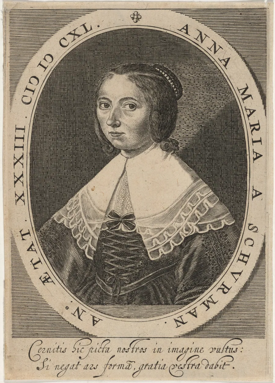 Anna Maria van Schurman by Anna Maria van Schurman