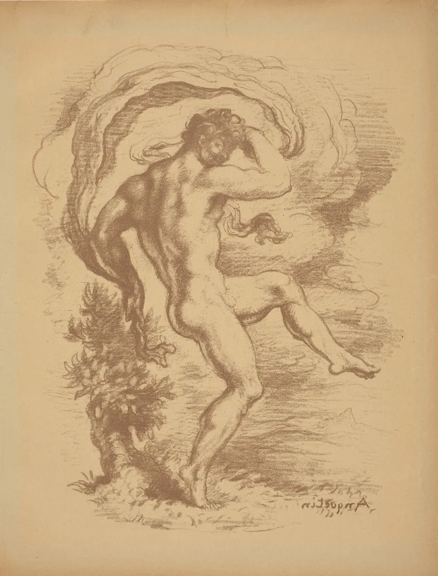 Dancing Nude by Louis Anquetin
