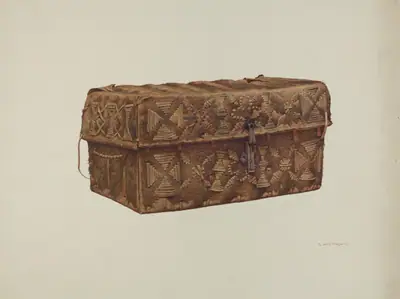 Cowhide Trunk