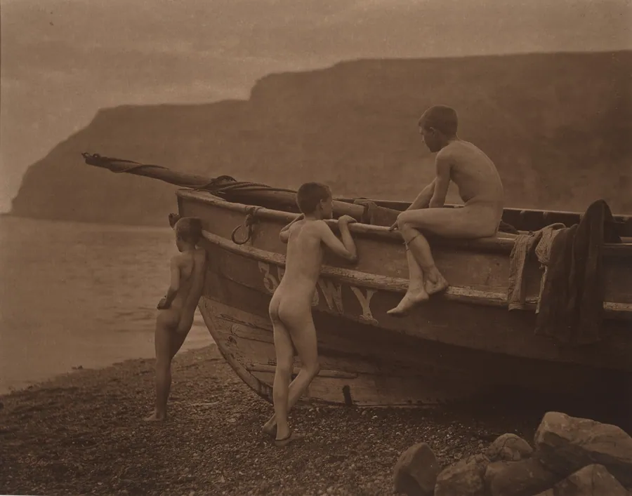 In Puris Naturalibus (In a State of Nature) by Frank Meadow Sutcliffe