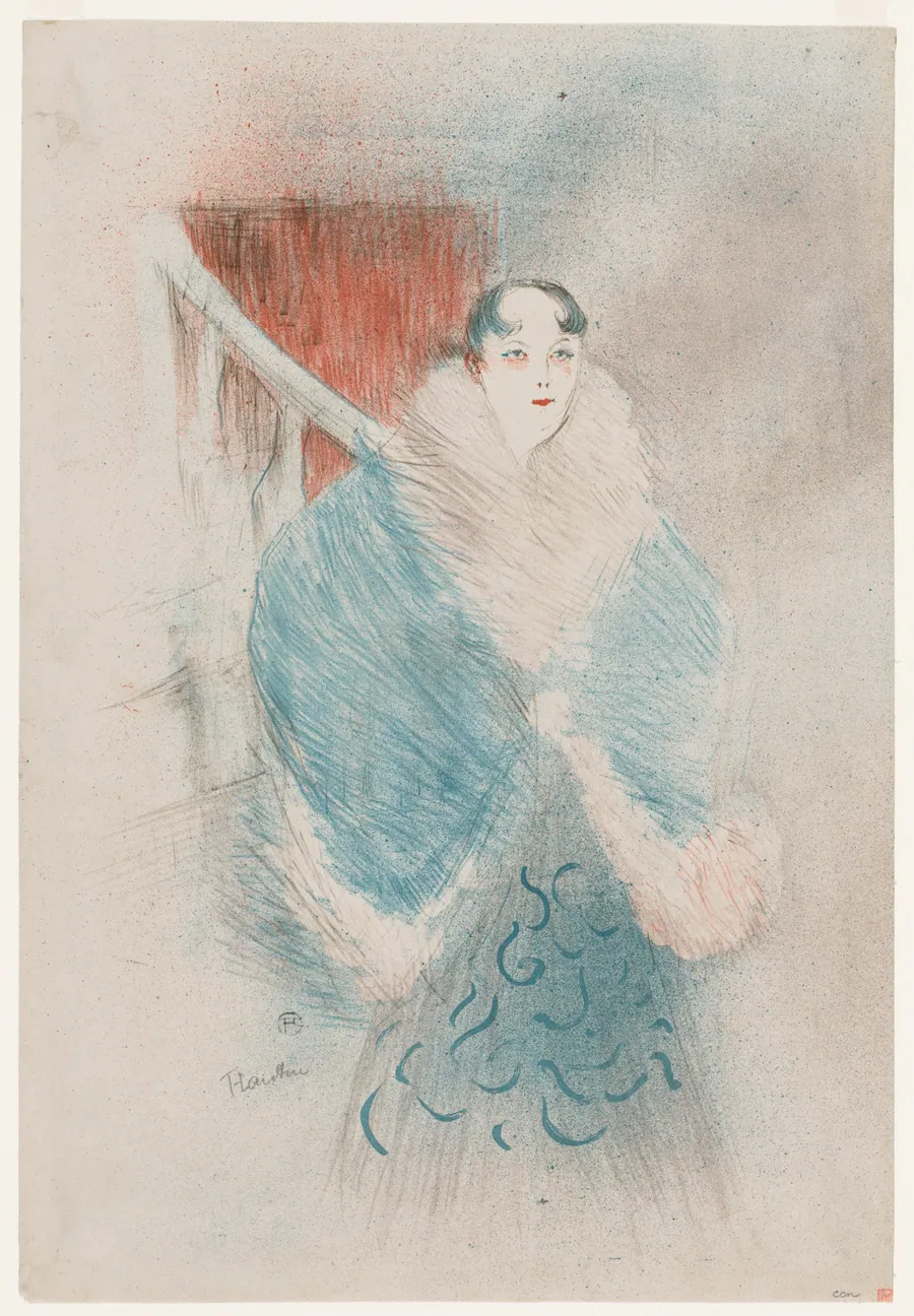Elsa, Dite la Viennoise by Henri de Toulouse-Lautrec