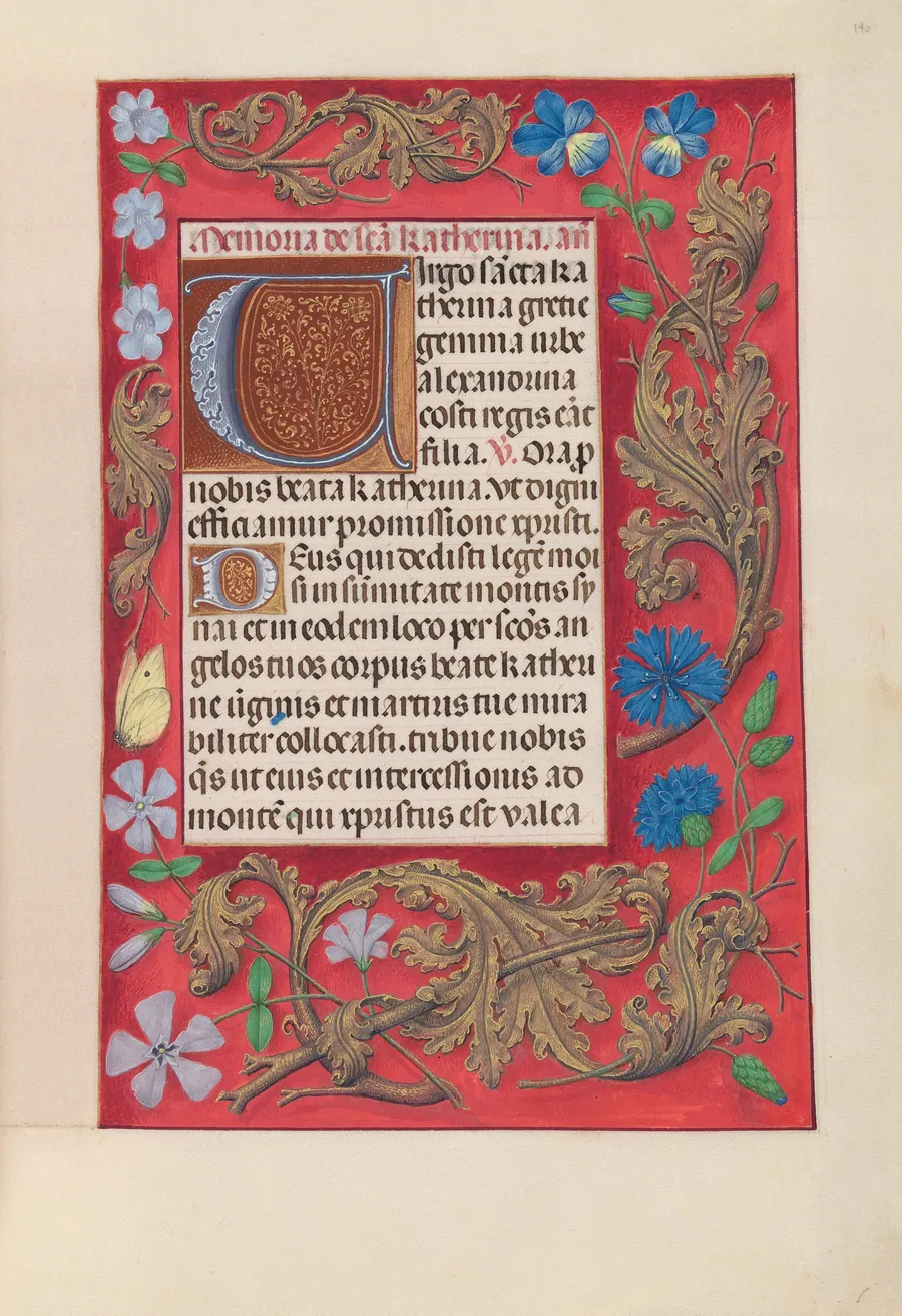 Hours of Queen Isabella the Catholic, Queen of Spain:  Fol. 190r by Master of the First Prayerbook of Maximillian