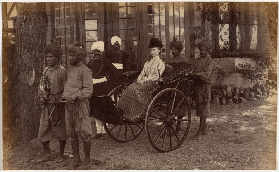 Miss Lyall, Shimla by Raja Deen Dayal