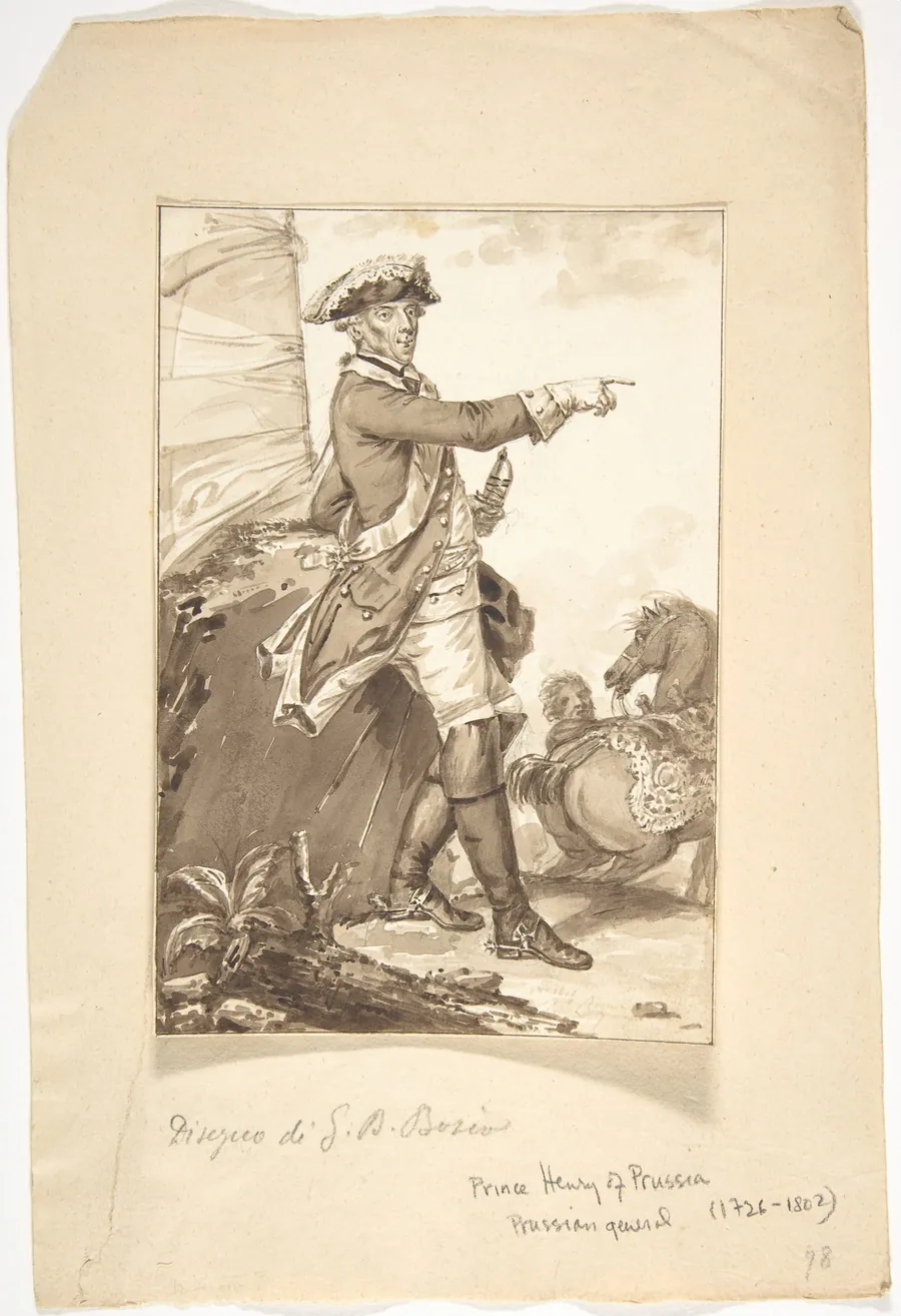 Portrait of Prince Henry of Prussia by Jean-Baptiste-François Bosio