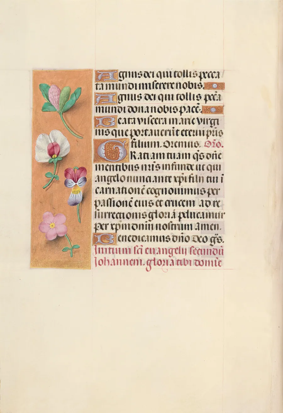 Hours of Queen Isabella the Catholic, Queen of Spain:  Fol. 92v by Master of the First Prayerbook of Maximillian