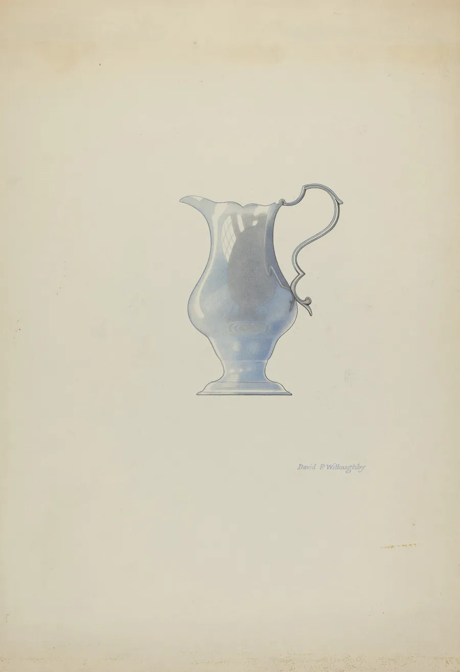 Silver Pitcher by David P Willoughby
