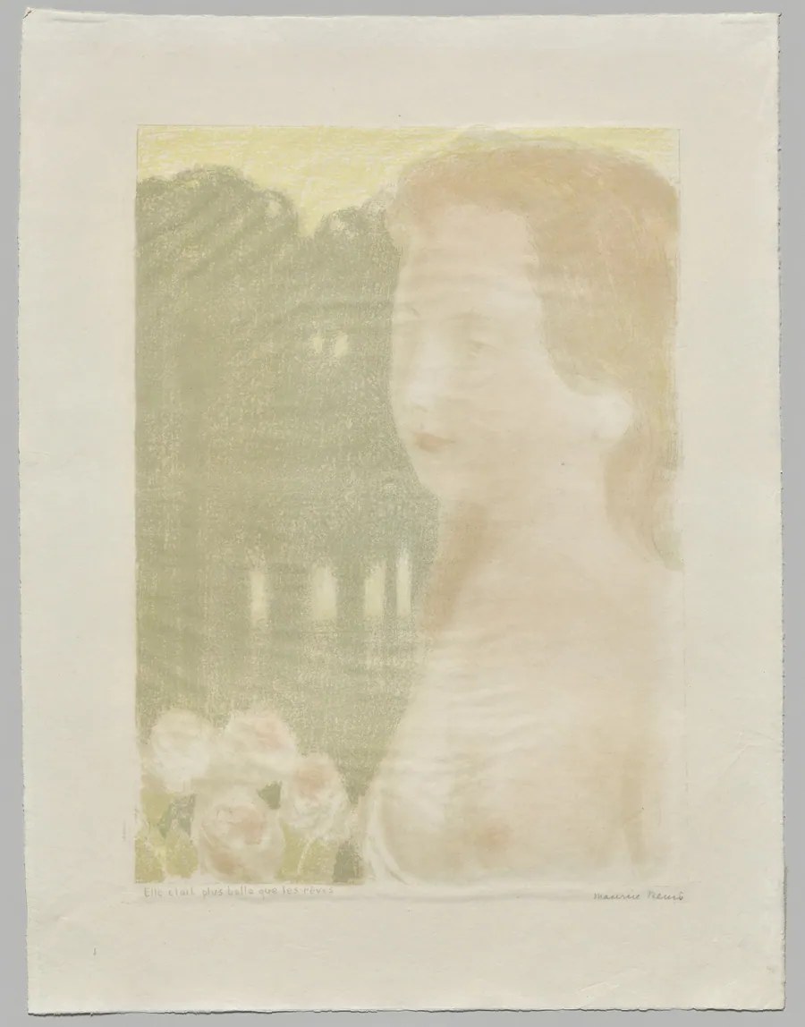 She Was More Beautiful Than Dreams by Maurice Denis