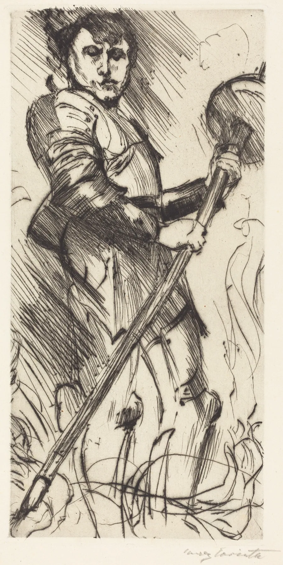 St. Georg (Saint George) by Lovis Corinth