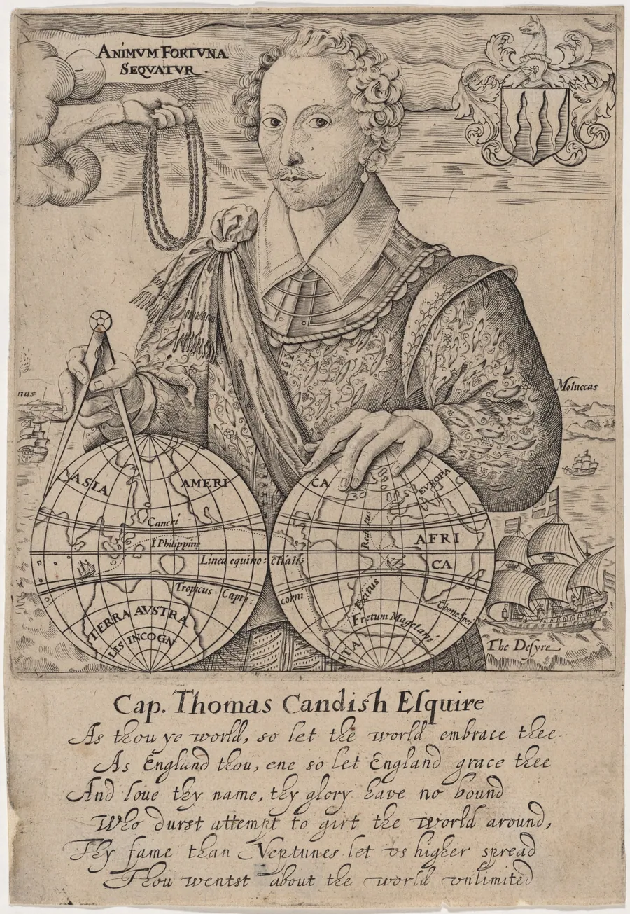 Thomas Cavendish by Robert Boissard