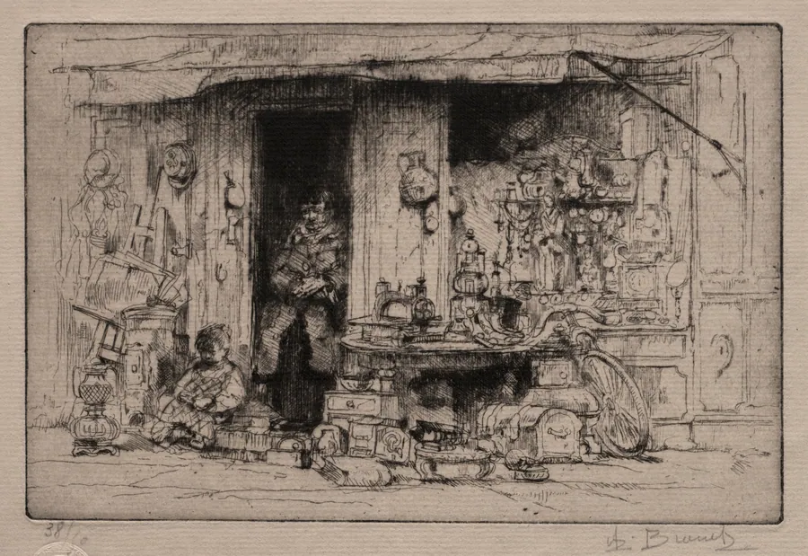 The Odds and Ends Dealer by Auguste Brouet