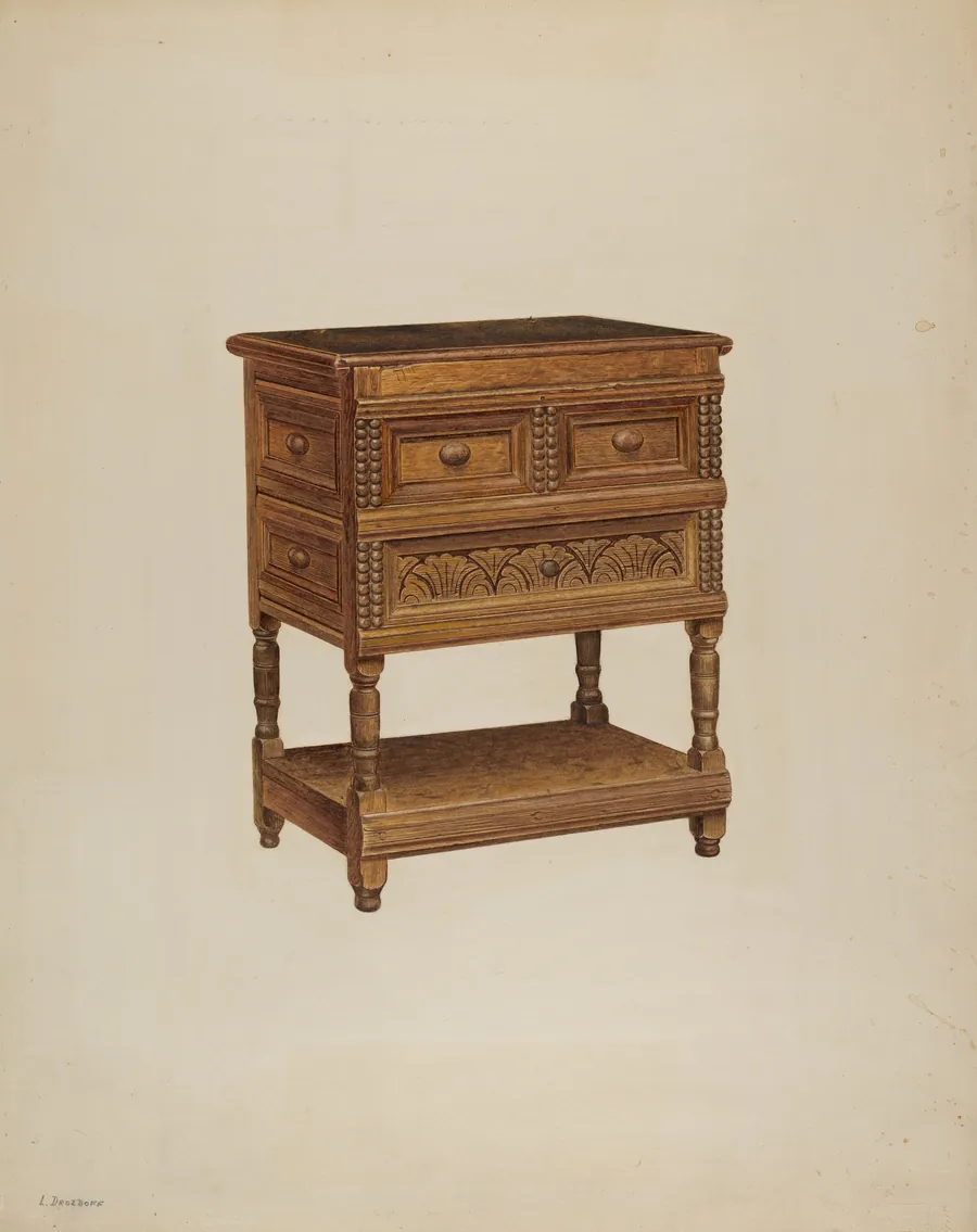 Box Desk by Leo Drozdoff