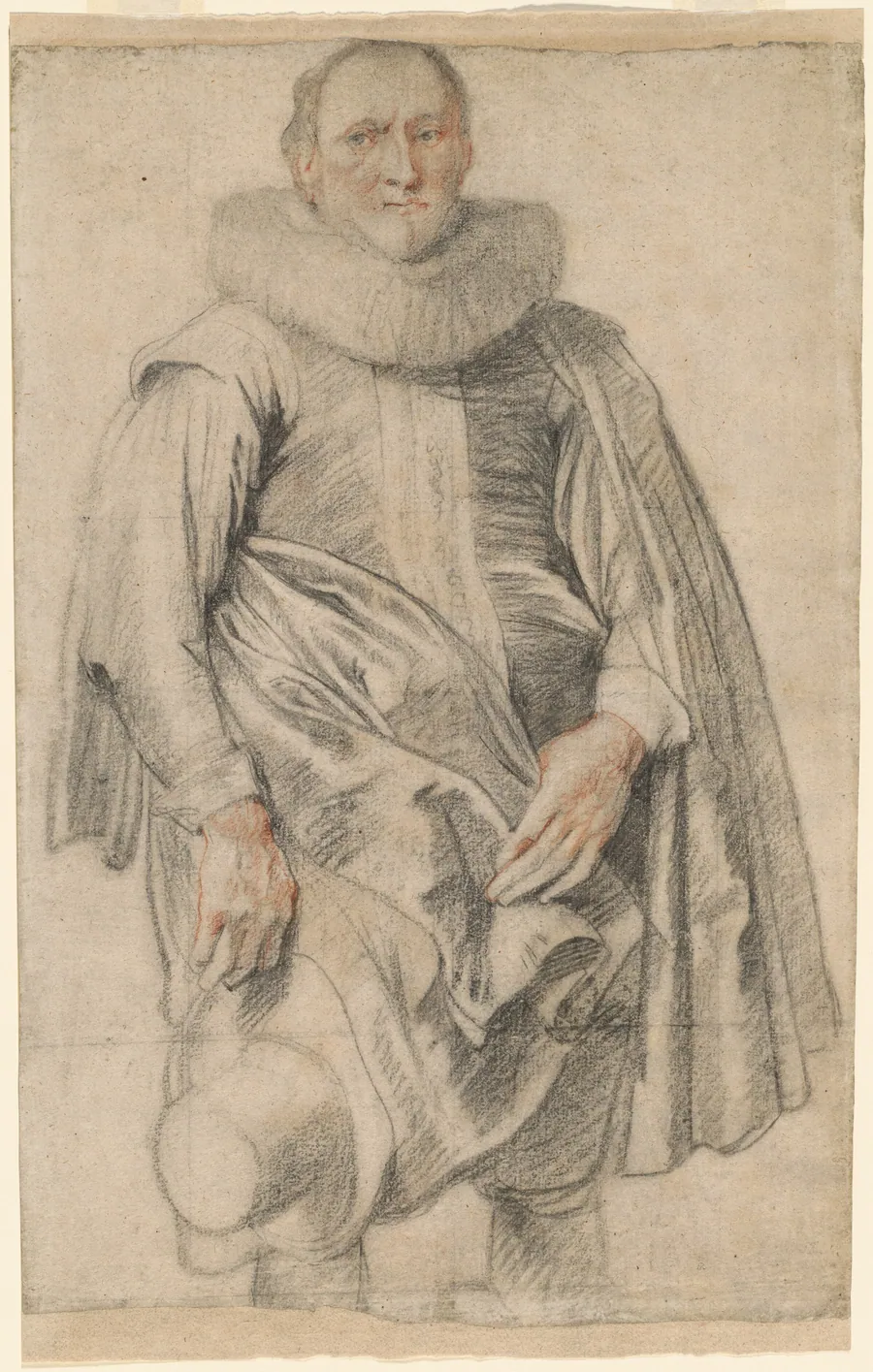 Portrait of a Man Standing by Sir Anthony van Dyck