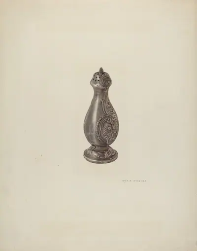 Pewter Salt Shaker