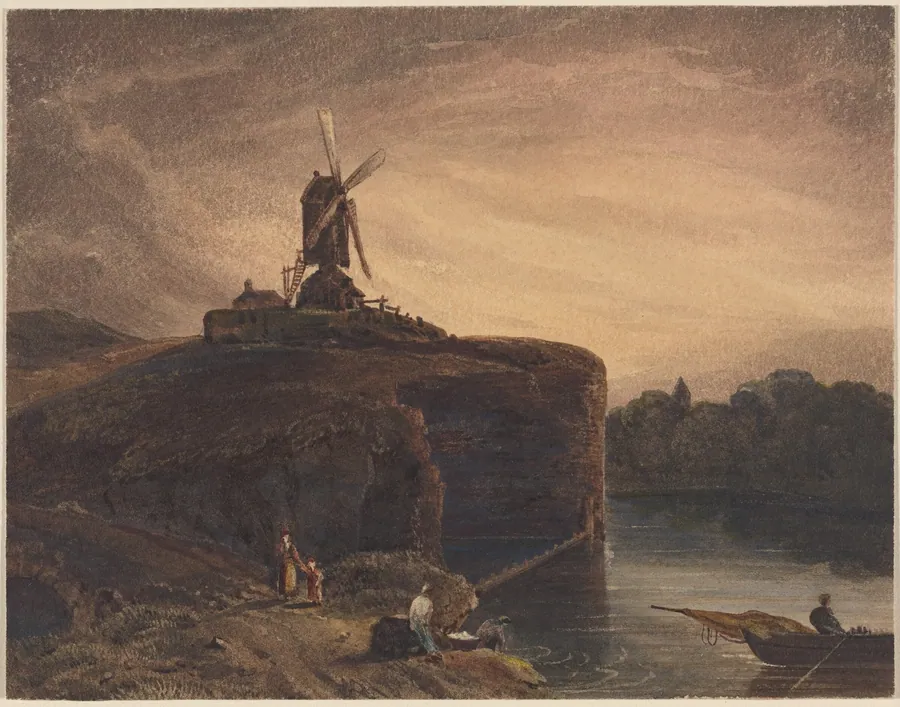 The Mill by British 19th Century