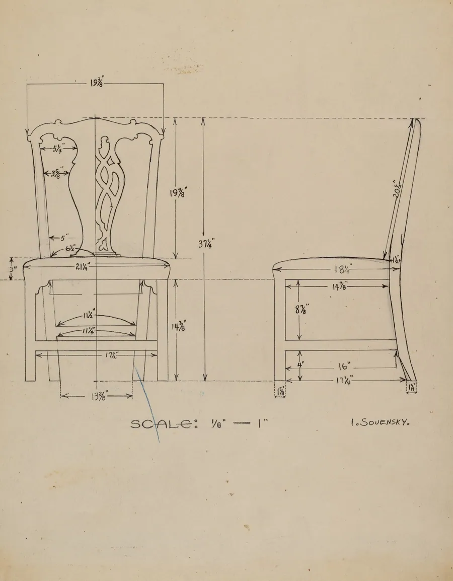 Side Chair by Isidore Sovensky
