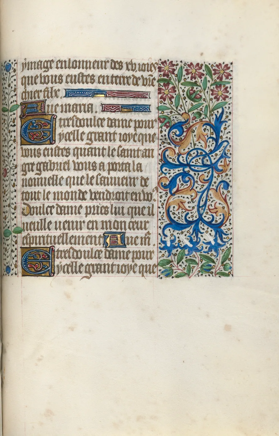 Book of Hours (Use of Rouen): fol. 147r by Master of the Geneva Latini