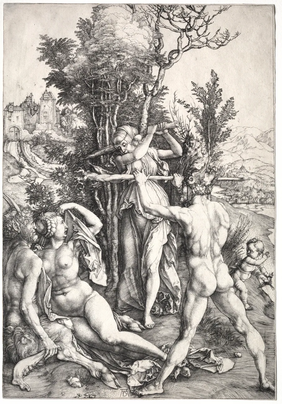 Hercules at the Crossroad by Albrecht Dürer