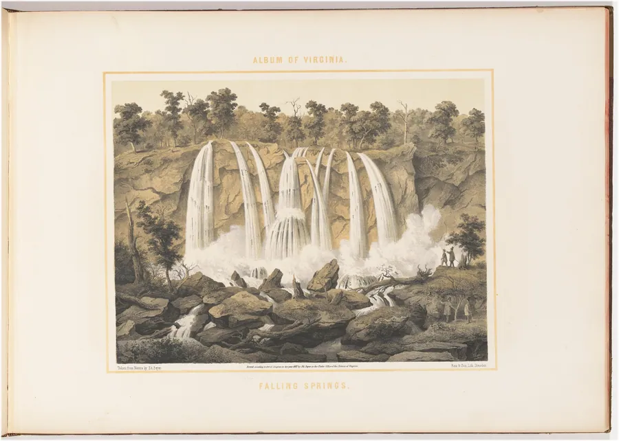 Falling Springs by Woldemar Rau