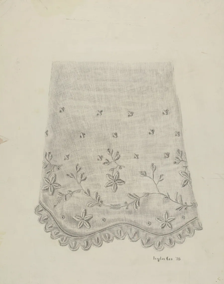 Embroidered Undersleeve by Douglas Cox