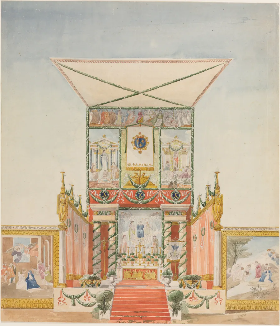 Portable Field Altar for Charles X by Alexandre Denis Abel de Pujol