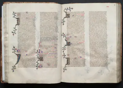 The Gotha Missal: Fol. 37v, Text