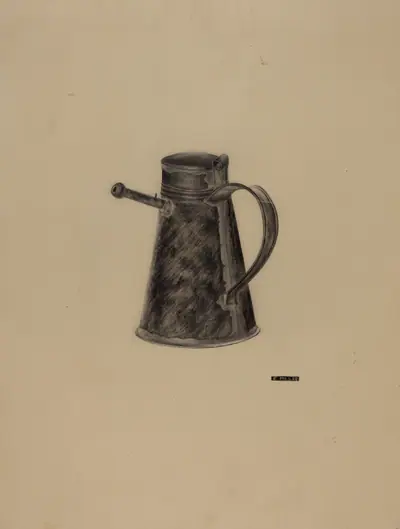 Tin Nursing Bottle