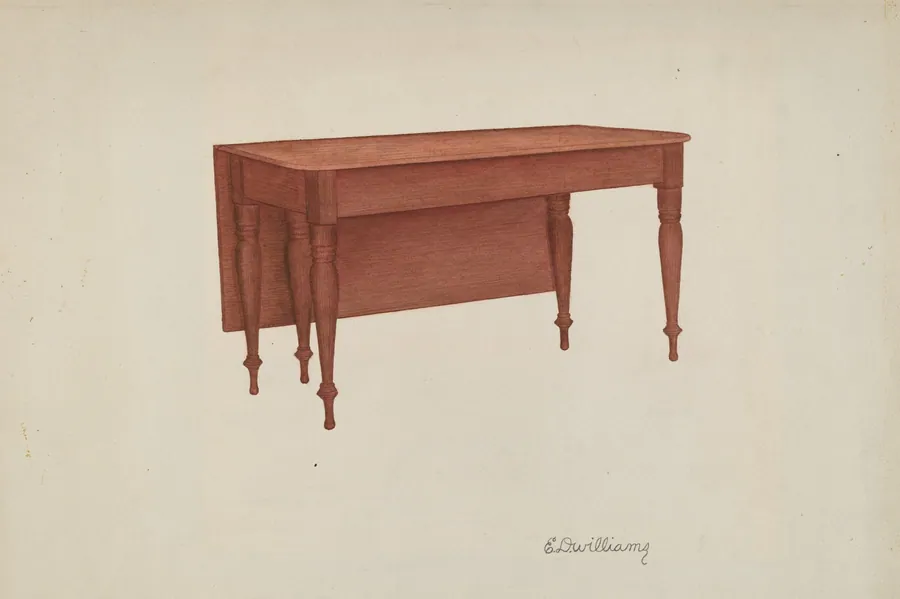 Table (Dining?) by Edward D. Williams