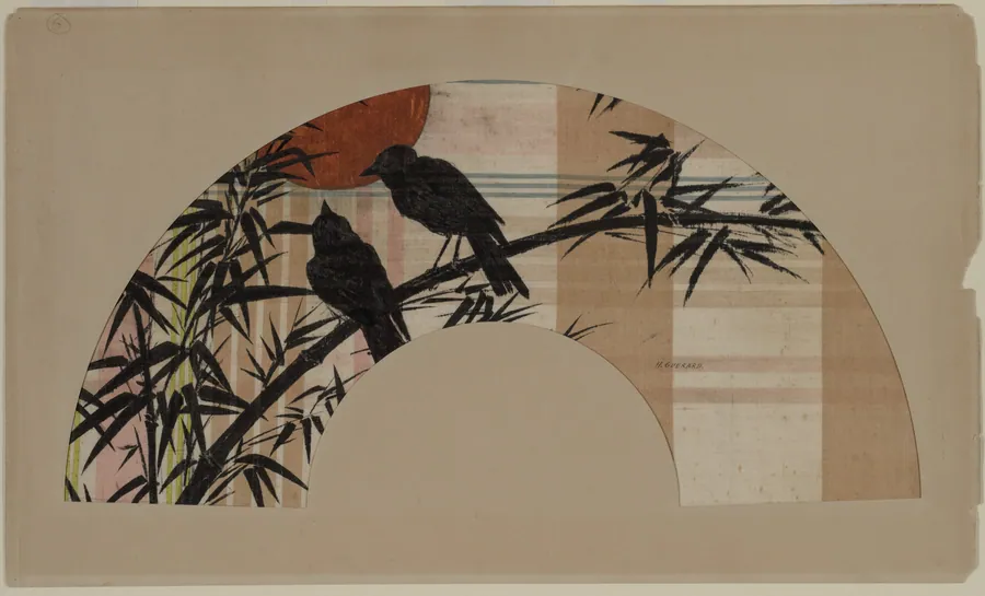 Fan by Henri Charles Guérard