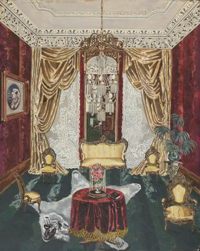 Townhouse Parlor, 1869