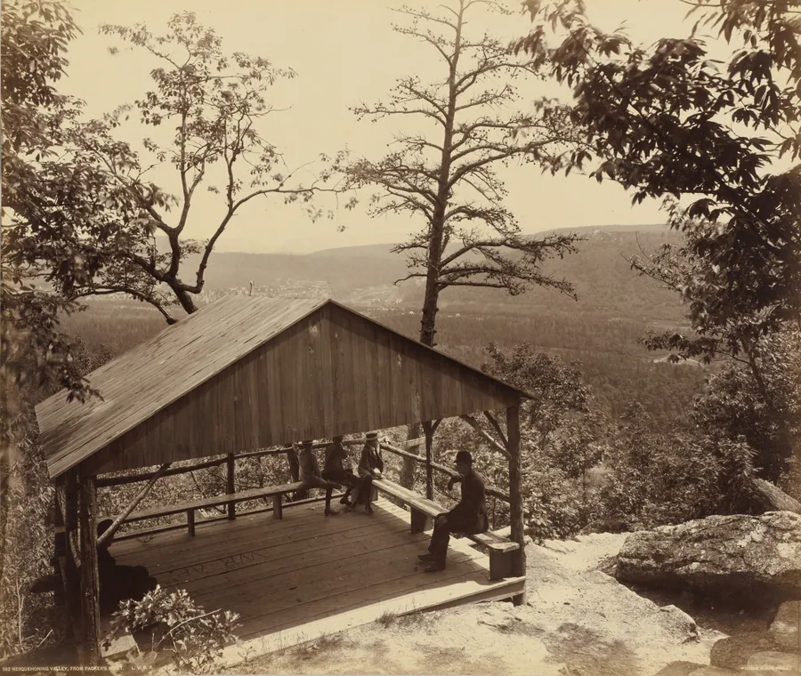 Nesquehoning Valley, From Packer's Point by William H. Rau