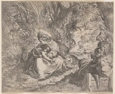 The Rest on the Flight into Egypt