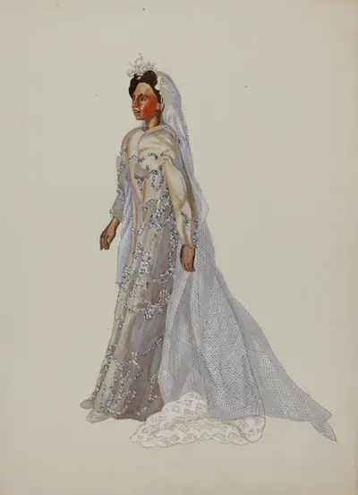 "Negro Bride" Puppet