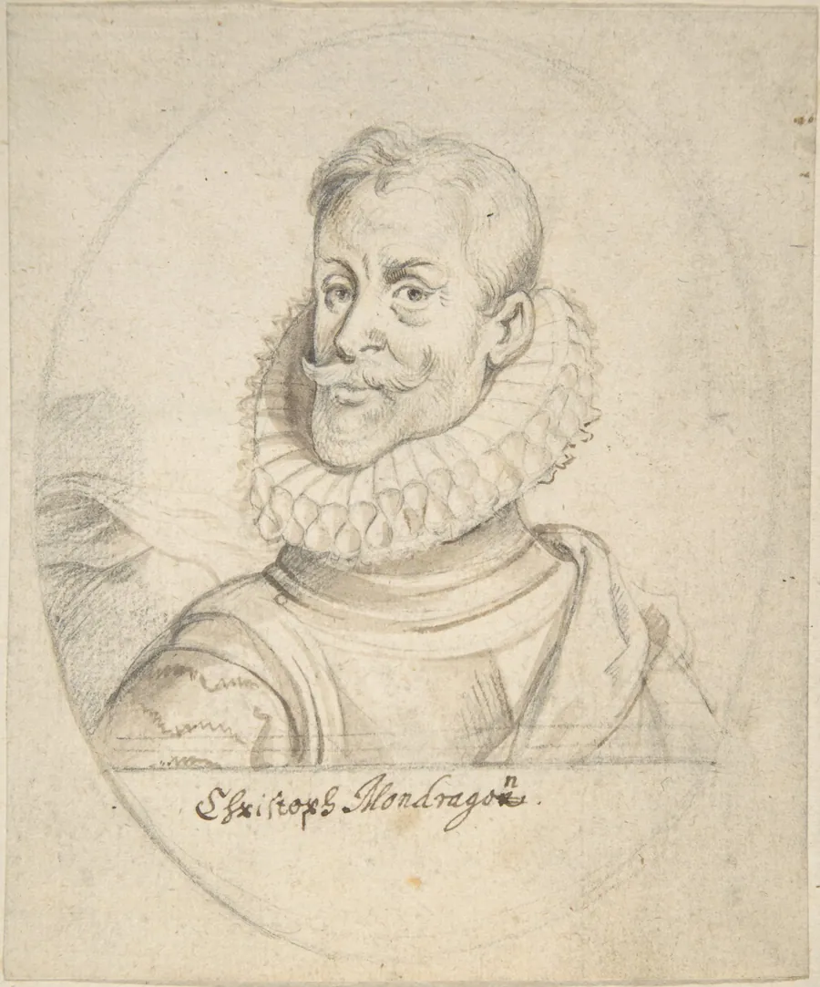 Portrait of Christoph Mondragon by Anonymous, Netherlandish, 16th century