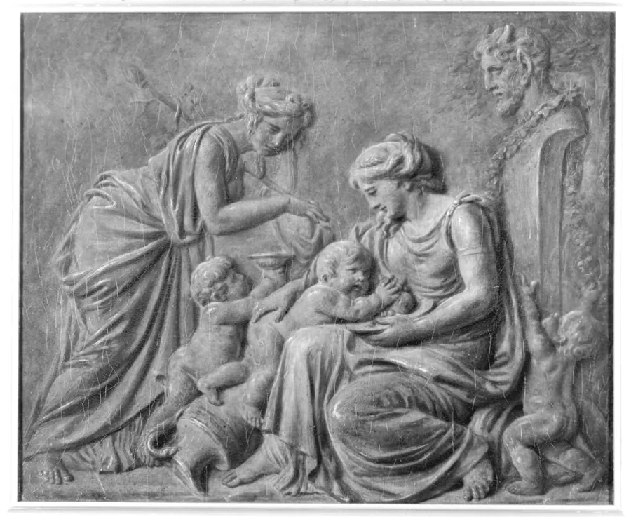 Mother and Children by Piat Joseph Sauvage