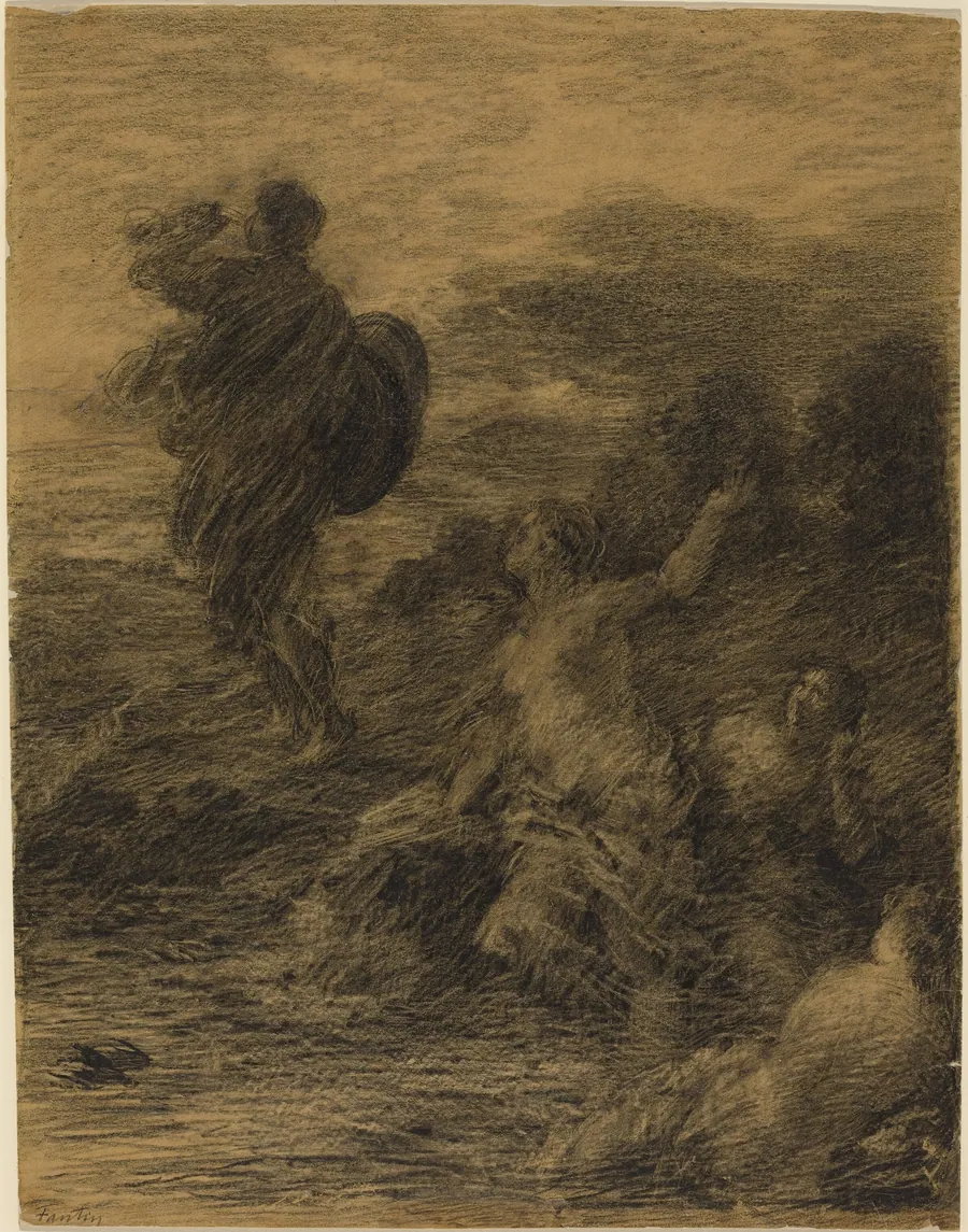 Siegfried and the Rhine Maidens by Henri Fantin-Latour