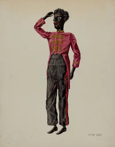 "Bell Hop" Marionette