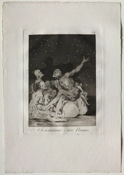 When Day Breaks We Will Be Off, Plate 71