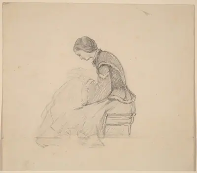 Study of a Girl Reading