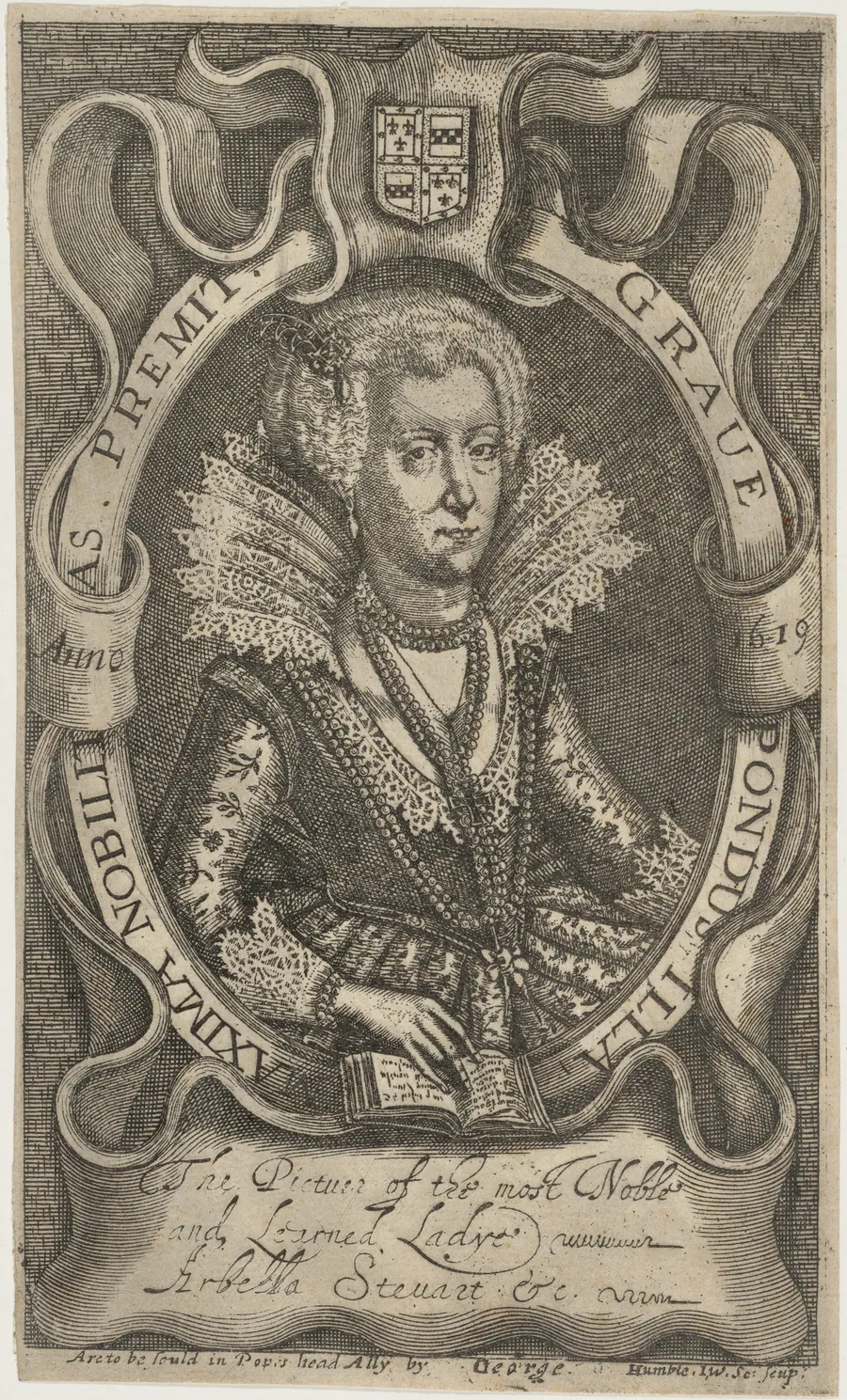 Arabella Stuart by Unknown 19th Century