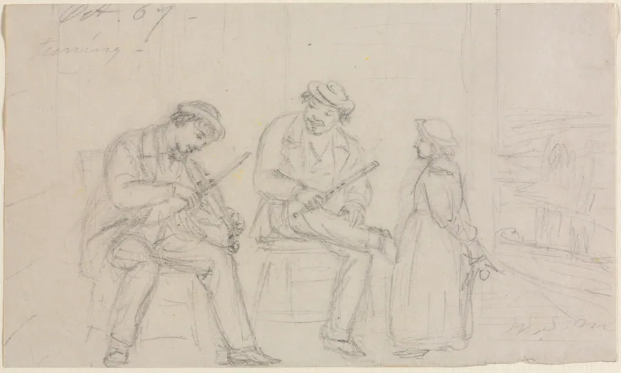 Tuning by William Sidney Mount