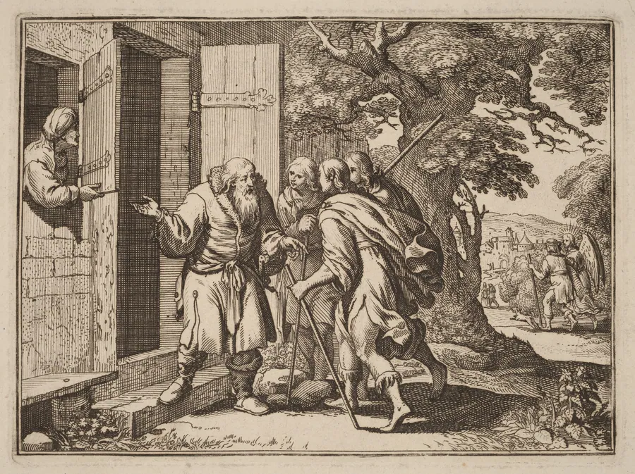 Lodging of the Travelers by Conrad Meyer