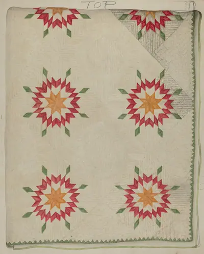 Quilt - Applique Patterns with Border
