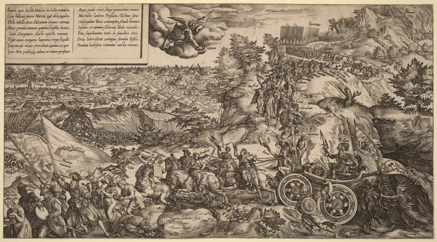 Allegory of War by Hendrick Goltzius