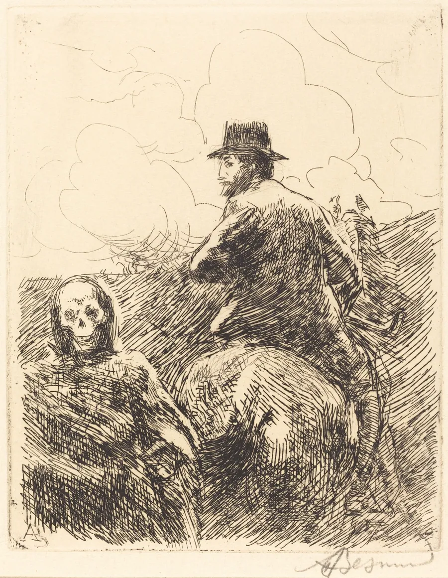 Danger Passed (Danger passe) by Albert Besnard