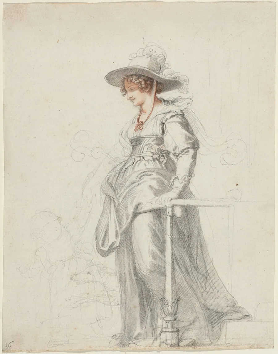 Maria Cosway with Her Daughter Louisa by Richard Cosway