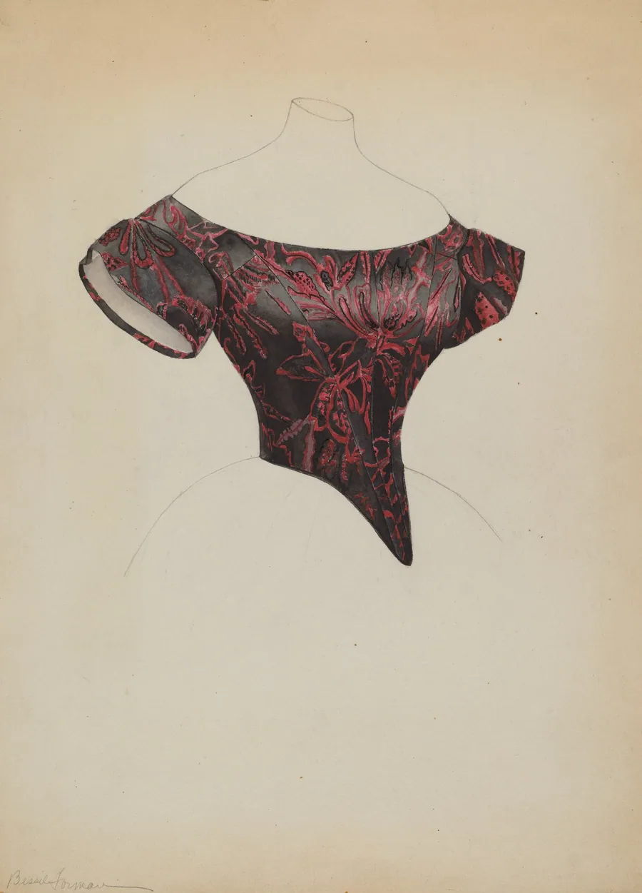 Evening Bodice by Bessie Forman