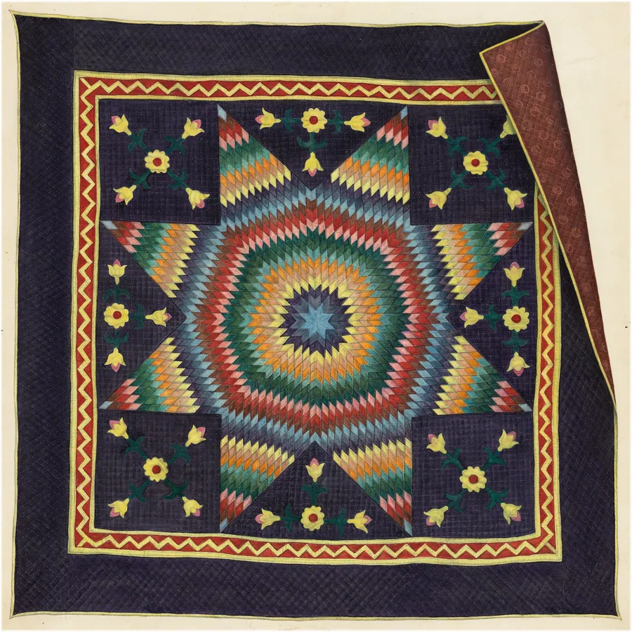 Star of Bethlehem Quilt by Sylvia Dezon